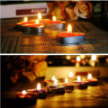 Miniatyrbilde 3 av 5: 100 x Kjærlighetslys Romantiske Lys Røykløse Telys for Borddekorasjon Bryllup Valentinsdag Bursdag Halloween Jul