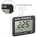 Miniatyrbild 2 av 5: Kylskåpstermometer mäter från -40c till +70c Elektronisk kylskåpstermometer Digitalt alarm Frys