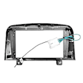 Miniatyrbilde 5 av 5: 2din Bilradio Fascia For 2005-2010 Dvd Stereo Ramme Plate Adapter Monterings Dash Installasjonsramme
