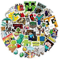 Miniatyrbillede 3 af 5: Minecrafted Tema Klistermærker