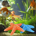 Miniatyrbillede 5 af 5: Akvarium Fisketanke Landskab Simulation Kunstige Harpiks Søstjerne Ornamenter Dekoration