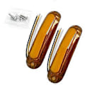 Miniatyrbillede 1 af 5: 6 LED Lastbil Trailer Baglygter 12-24V Sidemarkeringslys Blinklys Bremse Baglygter