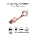 Pikkukuva 5 / 5: Usb 2.0 Metallinen Usb-muistitikku Usb-flash-asema Avain (, 8gb)
