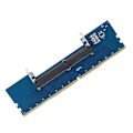 Miniatyrbillede 4 af 5: Professionel Laptop DDR4 SODIMM til Desktop DIMM Hukommelse RAM Konnektor Kort Konverter Adapter