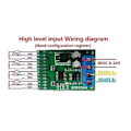 Miniatyrbild 4 av 5: 8-kanals Ingång/Utgång Digital S Ttl Ll Cmos Rs485 Io Modul Modbus Rtu Kort För Plc Relä