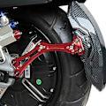 Miniatyrbillede 3 af 5: Cykelhjul Skærm Dæk Stænkskærm Til Gsx-s1000