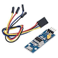 Miniatyrbillede 1 af 5: Microcontroller Programmeringsmodul, PL2303 Modul PCB Lille P Modul UART Modul Konverter Adapter Højintensitetsoutput