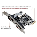Pikkukuva 3 / 5: Pcie -sarjaliitäntöihin Rs232-liitäntä Pci-e Pci Express -korttisovitin Teollisuuden ohjaustietokone Exp
