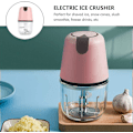 Pikkukuva 3 / 4: Sähköinen jäämurskain Jääraastin Jäätelökone Jälkiruokajäämurskain Smoothie-valmistin Murskain Keittiö Jälkiruokakauppa Kauppa Pinkki