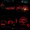 Miniatyrbilde 4 av 4: 10 stk Rød T3 Base Led Bil Dashbord Led Pære Dashbord