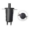 Miniatyrbilde 3 av 5: Erstatt Hopper Lokk/Dør Bryter M/Skruer 9904190041 Passer for 560 / 800 /1050 XL Digital Charcoal Grill Røyker