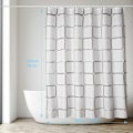 Miniatyrbillede 5 af 5: Mildew Proof Bruseforhæng, Maskinvaskbar Antibakteriel Vandtæt Polyesterstof Bruseforhæng, Semi-Transparent Badeværelsesgardiner med 12 H