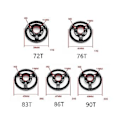 Miniatyrbilde 2 av 5: Stål 48p Ar For Slash 2wd Vxl It Stampede Drag Slash S, 90t