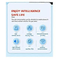 Miniatyrbillede 4 af 5: Tuya Smart Zigbee Naturgas- og Kulilte Sensor Ventilforbindelse Metan Lækage Alarm Hjem Smart Life App