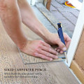Miniatyrbild 2 av 5: Solid Carpenter Pencil 2 Construction Pencil Long Nosed Deep Hole Pencil With Built-in Sharpener Re