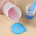 Miniatyrbillede 2 af 5: Silikone Resin Målesæt, 100ml 250ml 600ml Silikone Resin, Resin Silikone Rørepind, Dråbetæller Ng S