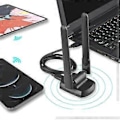 Pikkukuva 2 / 5: AX5400M Langaton verkkokortti, ajuriton USB3.0 pöytätietokone 5G/6G langaton WiFi-vastaanotin/lähetin