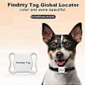 Miniatyrbild 2 av 5: Mini GPS Tracker 2.4G Lågeffekt WIFI Locator Bil Husdjur Airtags Smart Finder Nyckelhittare Positionering Findmy Tag APP (Vit)