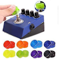 Miniatyrbild 2 av 4: Plast Gitarr Stomp-Knapp-Pedal Knoppskydd Kåpa Paket med 2