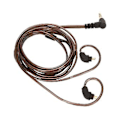 Miniatyrbilde 2 av 5: Oppgraderingskabel for øretelefoner, 2-pinners 0,78 mm kontakt, 3,5 mm plugg, erstatningsledning for ørepropper for AS10 AS06 AS10 ZST ZS3AS10 AS06