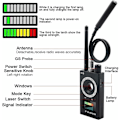 Miniatyrbillede 2 af 5: RF Anti-Spy Detektor, skjult kamera og GPS-bug - Signal- og frekvensdetektor