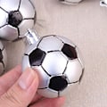 Miniatyrbillede 4 af 5: Julefodbold Julekugler - Sportstema Julefodbold, Juledekorative Kugler, Juletræspynt, Hjem, Ferie
