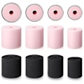 Miniatyrbilde 1 av 5: 4 Størrelser 8 Stk Koppdreier Skum Tumbler Innlegg For 1/2 Tommers PVC Rør Tumbler Innlegg For 10 Oz Til