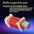 Miniatyrbild 3 av 5: 800W Ljudfrekvensdelare Delningsfilter Subwoofer Dubbel Talspole Högtalare Dubbel Subwoofer Högtalardelningsfilter