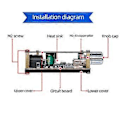 Miniatyrbillede 3 af 5: 2X50W Bluetooth 5.0 Effektforstærker Klasse D Audio 10W-200W HiFi Stereo Trådløs Musikafspiller USB Lydkort Digital AMP