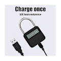 Miniatyrbilde 4 av 5: Metall R, LCD-skjerm -funksjons Elektronisk R, 99 timer maks. tidtaking, USB-oppladbar