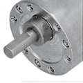 Pikkukuva 4 / 4: DC 12V Vaihdemoottori Nopeuden Alennus CW CCW Kuparilanka Moottorit 6mm D Akselilla JGB3752035RPM