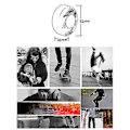Miniatyrbillede 4 af 5: Sboard Hjul Med Lejer 52x30mm Pu Hjul Sboard S Cruiser Board Hjul
