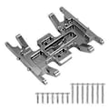 Pikkukuva 2 / 5: Axial SCX24 90081 1/24 RC Crawler -autoon metallinen vaihdelaatikon kiinnitysalusta, vaihteiston pidike, pohjapanssari, päivitysosat, hopea