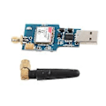 Miniatyrbild 4 av 4: Fyrfrekvens GSM/GPRS SIM800C USB till GSM Seriell Modul med Bluetooth-funktion