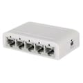 Pikkukuva 1 / 5: 5 Portin Gigabit Data Switch, Verkkokeskitin, Pöytäkoneen Ethernet-jakaja, Plug & Play Suojatut Portit Tuulettimeton Hiljainen Mini Kannettava