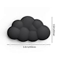 Miniatyrbilde 4 av 5: Cloud Tastatur Håndleddsstøtte Mykt Lær Memory Foam Håndleddspute for Enkel Skriving Smertelindring Sklisikker, E Kort