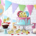 Miniatyrbillede 5 af 5: 24 STK. Diskokugle Cupcake Toppers Diskokugle Cupcake Picks Reflekterende Spejlkugle Kage Toppers Disko Dekorationer Guld