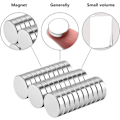 Pikkukuva 2 / 4: Neodyymimagneetti, 20 kappaletta erittäin voimakas jääkaapille 20x3mm Pienet pyöreät jääkaappimagneetit