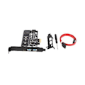 Miniatyrbillede 2 af 4: Dual Usb 3.0 Type-c M.2 Pcie Adapter M2 Ssd Sata B Nøgle Til Pci-e 3.0 Konverter Riser Til 2280
