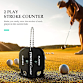 Miniatyrbillede 5 af 5: Hold styr på scoren: 2-spiller slagtæller golf score indikator