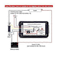 Miniatyrbillede 3 af 5: DC Batteri Monitor Strømmåler Amperemeter Digital DC 0-200V Shunt 100A Multimeter, Meter Voltmeter Cap