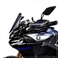 Miniatyrbilde 3 av 5: Motorsykkel Tilbehør Reisevisir for MT-09 TRACER / GT 2021 2022, TRACER 9 / GT 2021 Tilbehør Vindskjerm