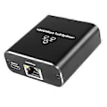 Miniatyrbilde 1 av 5: Gigabit Ethernet Splitter 1 til 2 1000Mbps RJ45 LAN Internett Splitter for ComputerHub Switch Router Digital TV