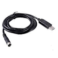 Miniatyrbilde 1 av 5: PL2303GT USB 8 Din Mini Plugg Adapter RS232 Konverter Programmeringskabel for-Allen MicroLogix PLC 1100 Serie