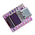 Miniatyrbild 3 av 5: Esp32 C3 Kort Med 0.42 Tums Lcd Risc-v Tand S För Microprython Expans