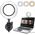 Miniatyrbilde 1 av 5: Videokonferanse Lyssett, Datamaskin/Laptop Skjerm LED Videolys Dimbar Ringlys