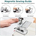 Miniatyrbilde 5 av 5: 2 Pakke Multifunksjonelt Magnetisk Sømguide Sett, Faldeguide, Guide for Universell Symaskin Trykkfot