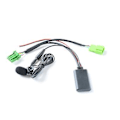 Miniatyrbilde 5 av 5: Bil Bluetooth 5.0 Aux Kabel Mikrofon Håndfri Mobiltelefon Samtale Adapter For