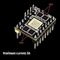 Miniatyrbild 5 av 5: BIGTREETECH TMC5160 för Pro V1.1 Stepper Motor Drivrutinsmodul StepSticks med Mini Kylfläns för 3D-skrivare SKR V1.4 Turbo