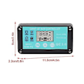 Miniatyrbillede 2 af 5: Mppt Solar Oplader Ple Solar Solar Qc3.0 Med LCD Skærm (20a)